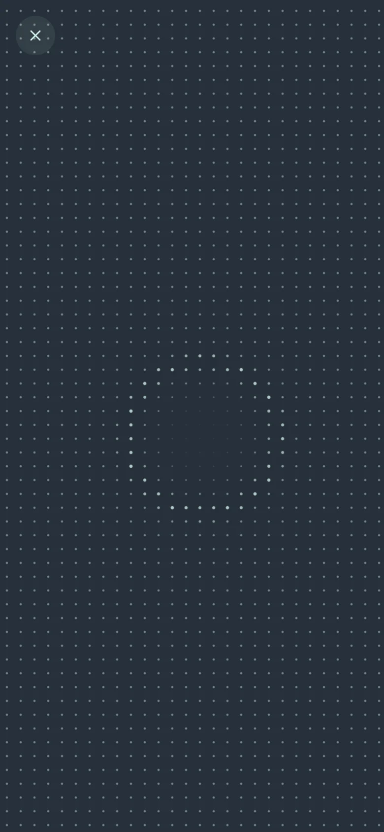 Tactility practice with dots pressed in under a finger